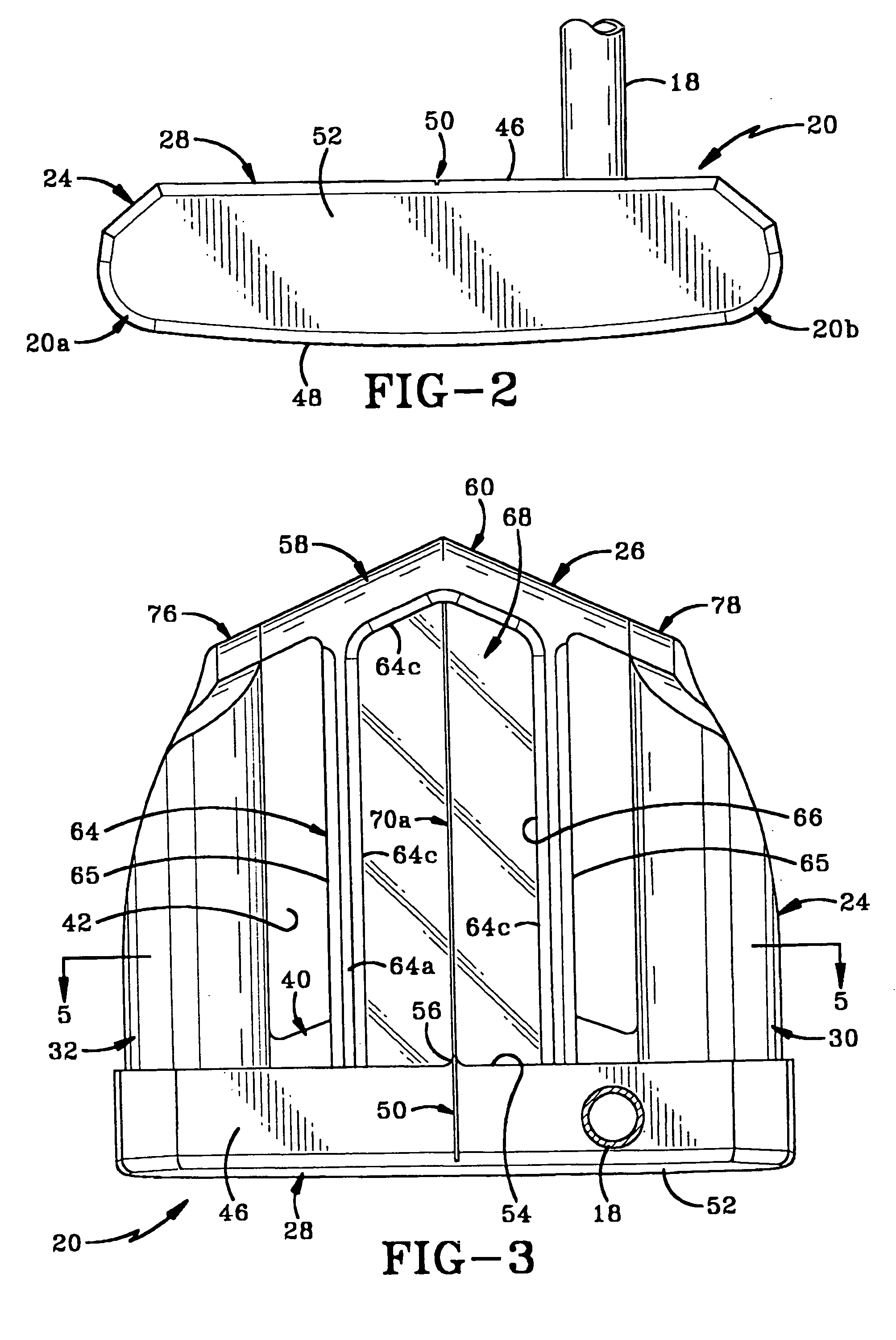 Golf putter with a removeable insert and method of using the same