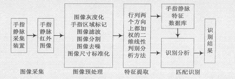 A Finger Vein Feature Extraction and Matching Recognition Method