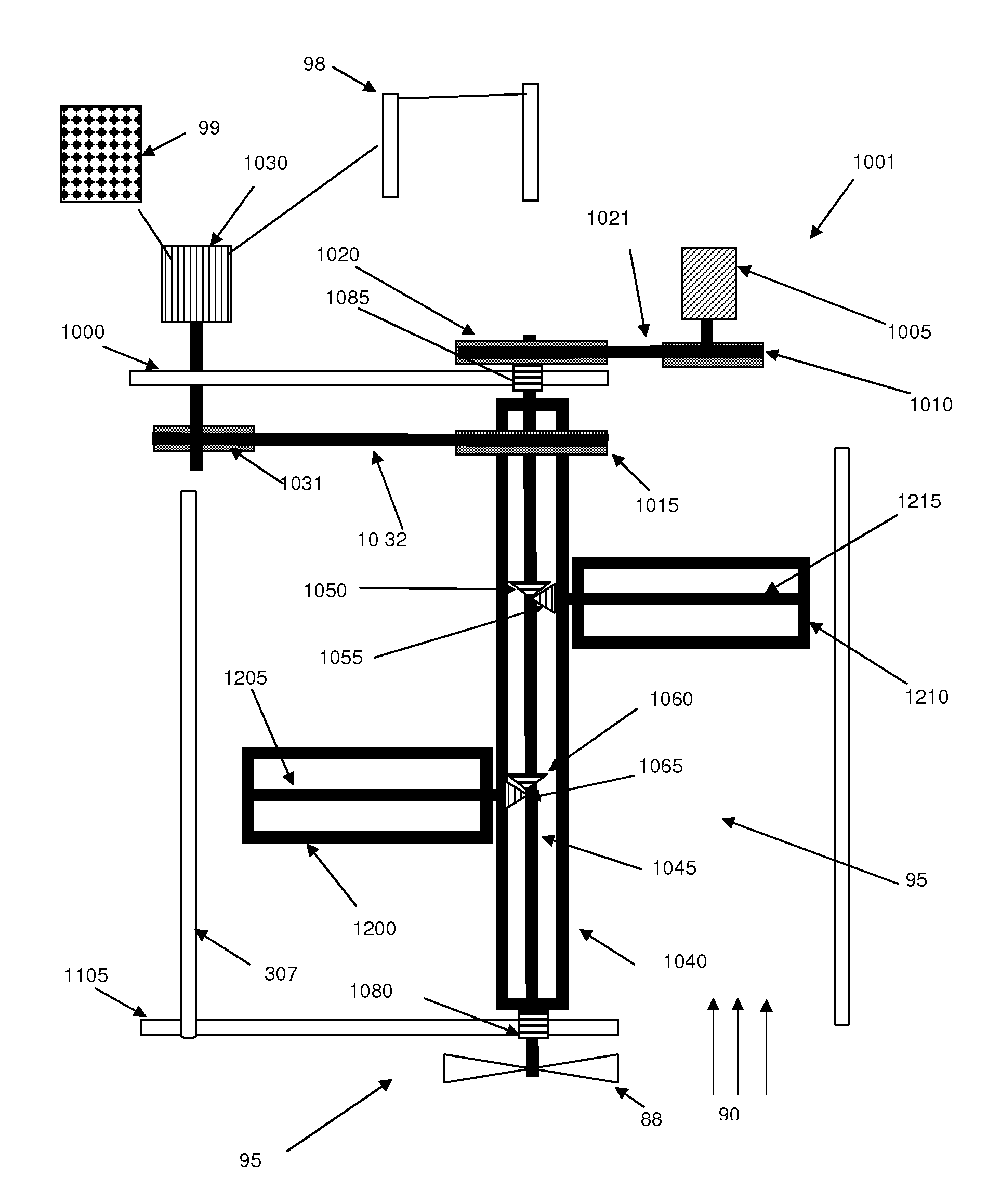 Rotary magnus energy harvester