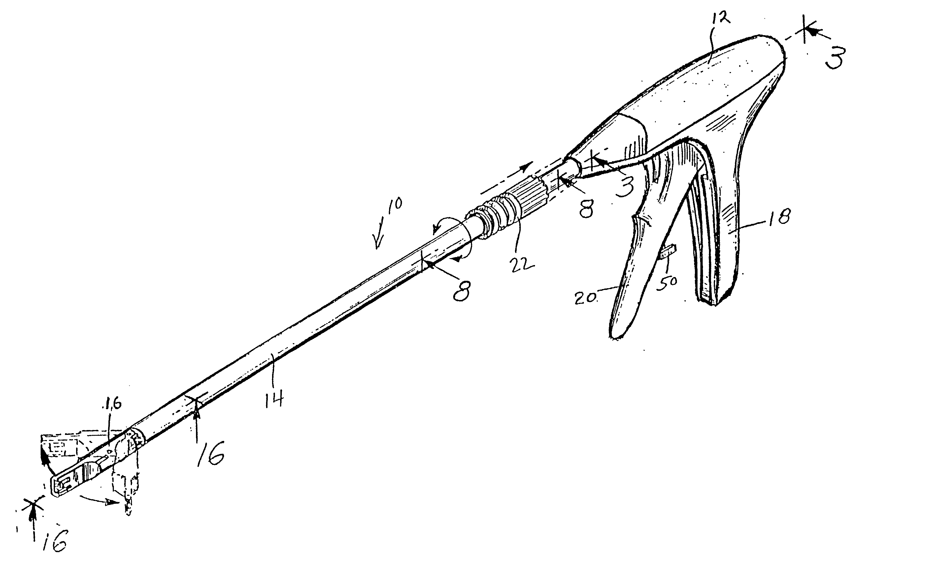 Apparatus and method for applying surgical staples to attach an object to body tissue