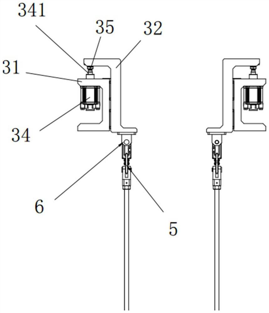 Pressing control mechanism and pressing equipment