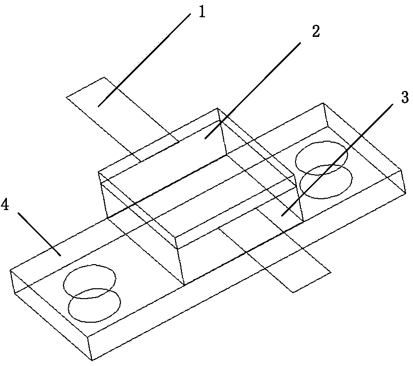 High-power isolation resistor of microwave power divider and design method of isolation resistor