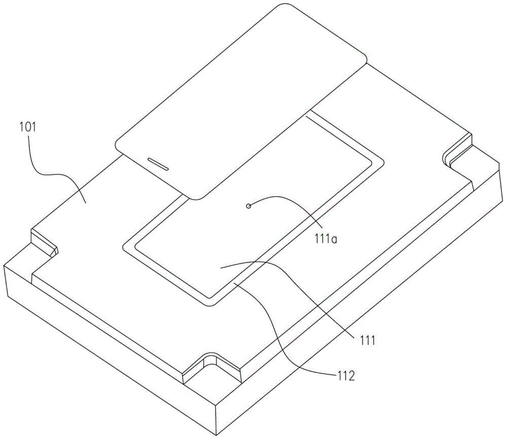 Forming mold of terminal front cover and manufacturing method of forming mold