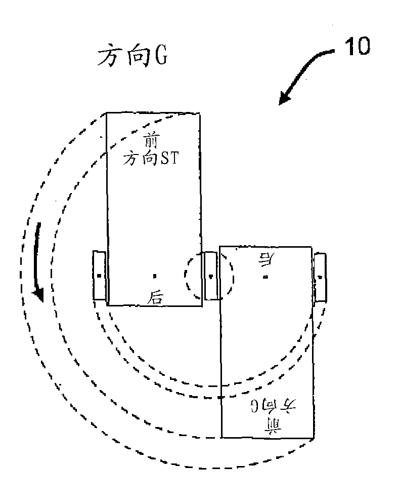 Dual drive floor scrubber