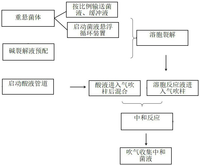 Plasmid dna alkali lysing equipment and using method thereof