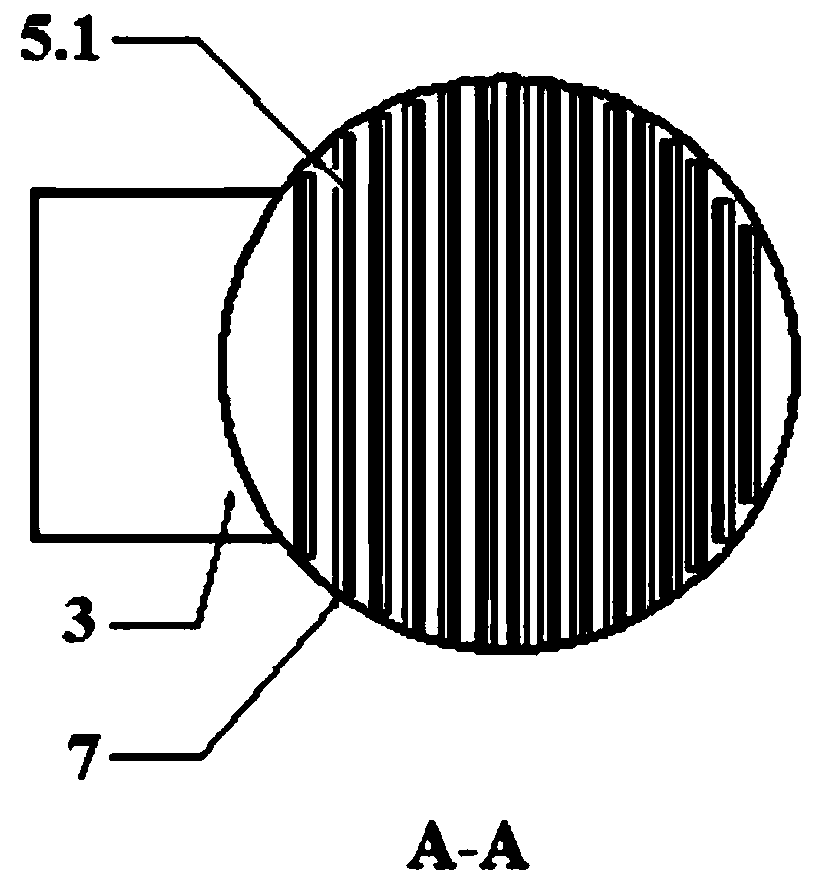 Airflow uniform distribution type wet-method smoke desulfurization and absorption tower