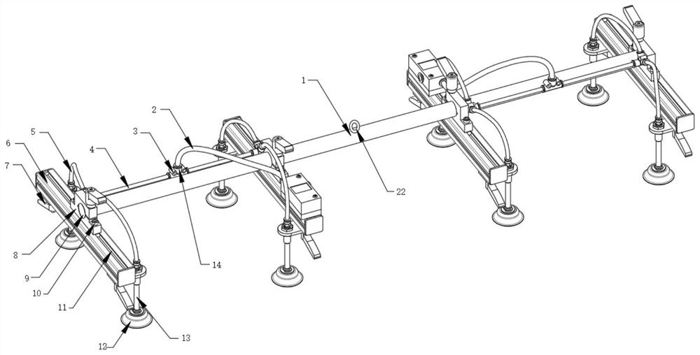 Rotary lifting appliance for equipment lifting