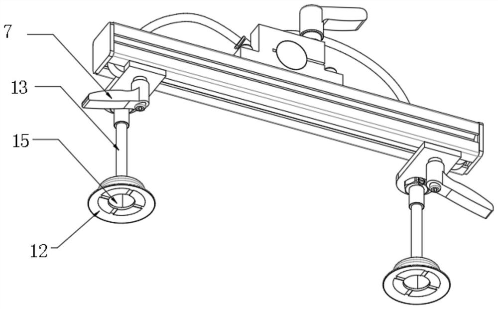 Rotary lifting appliance for equipment lifting