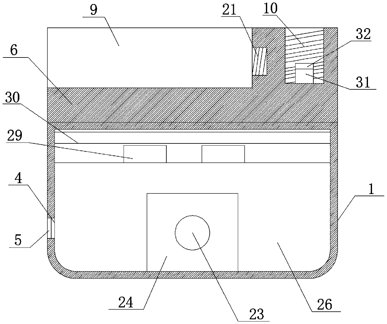 Intelligent early warning type balance car and mobile terminal system processing