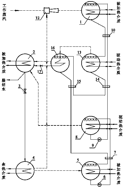 Double-regeneration heat pump cycle