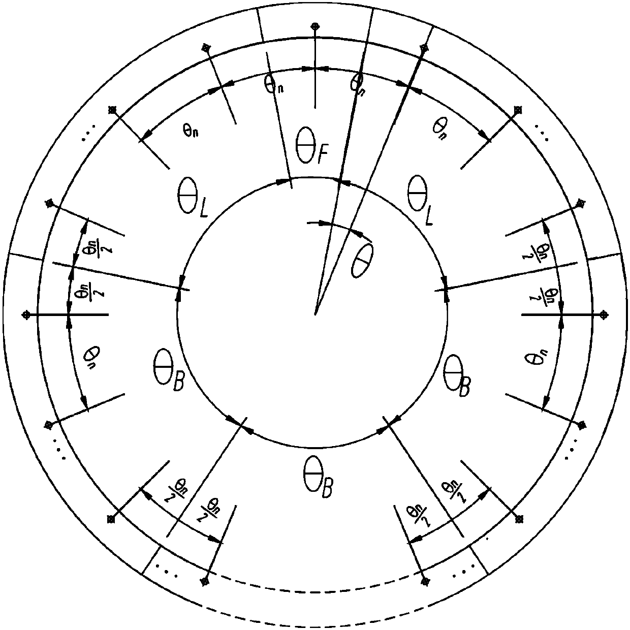 Shield tunnel lining ring and blocking method