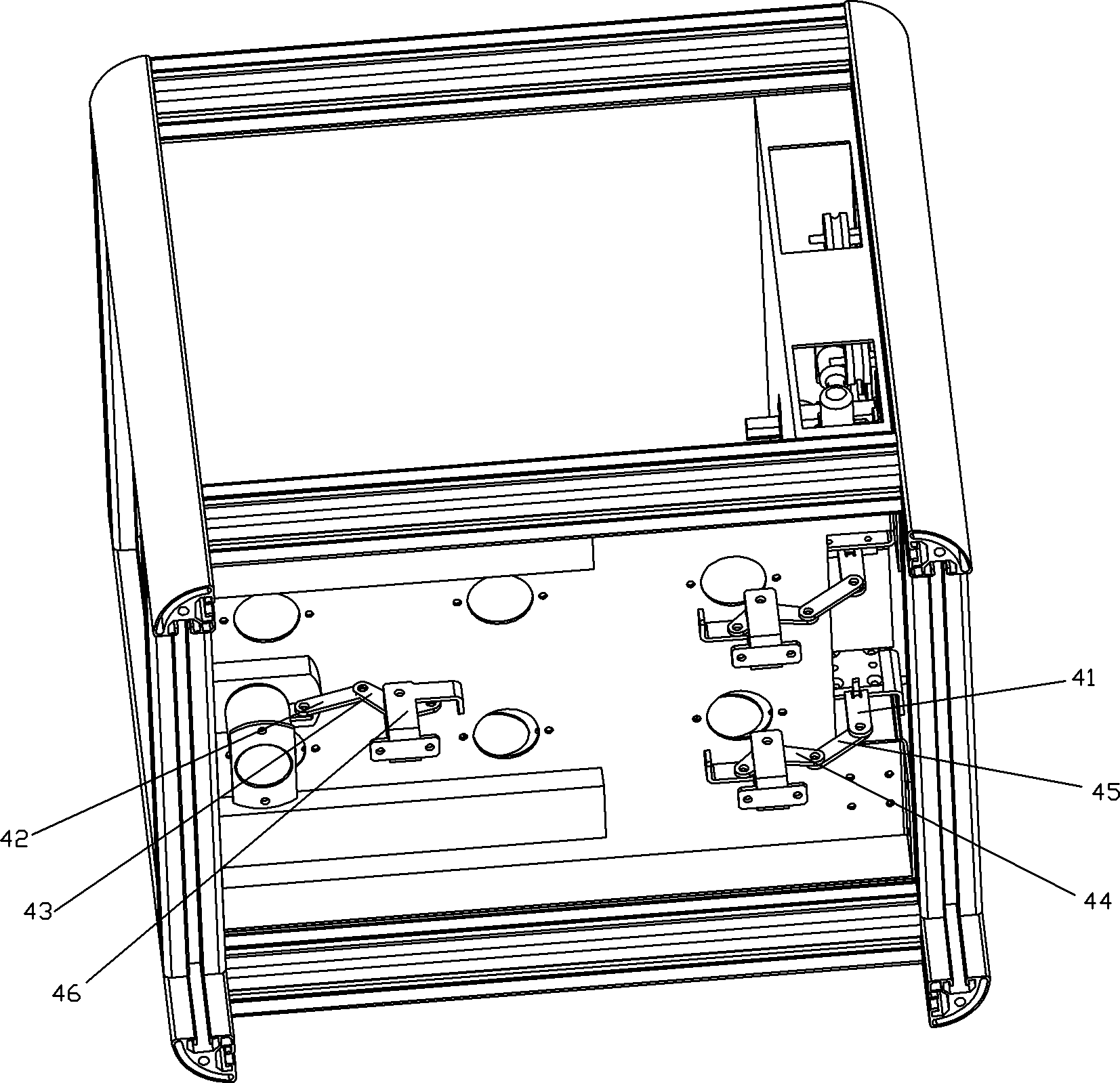 Charging energy-storage box with interlocking function