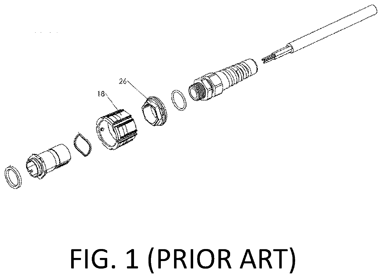 Connector shroud