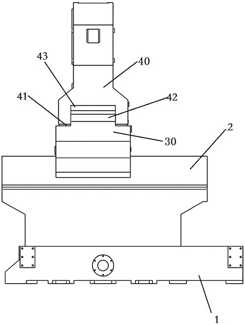 A vertical five-axis linkage machine tool