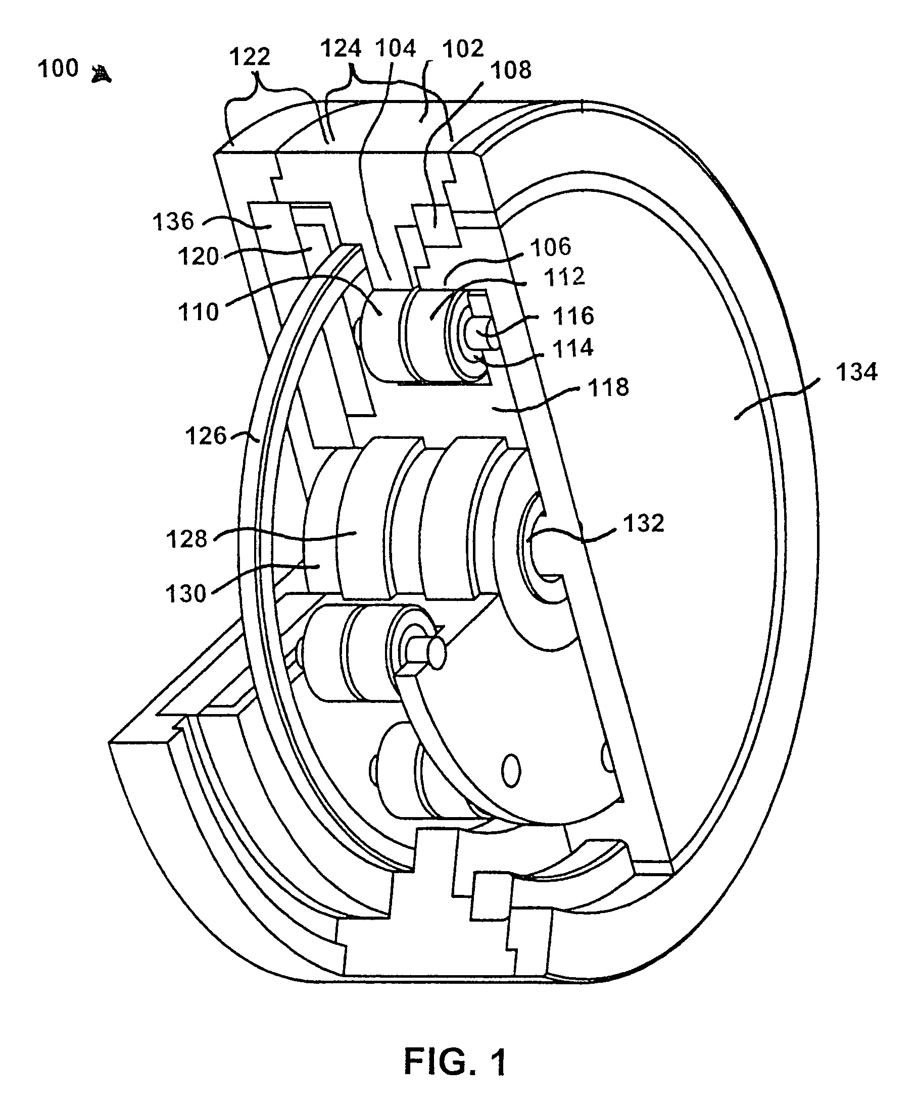 Standardized rotary actuator