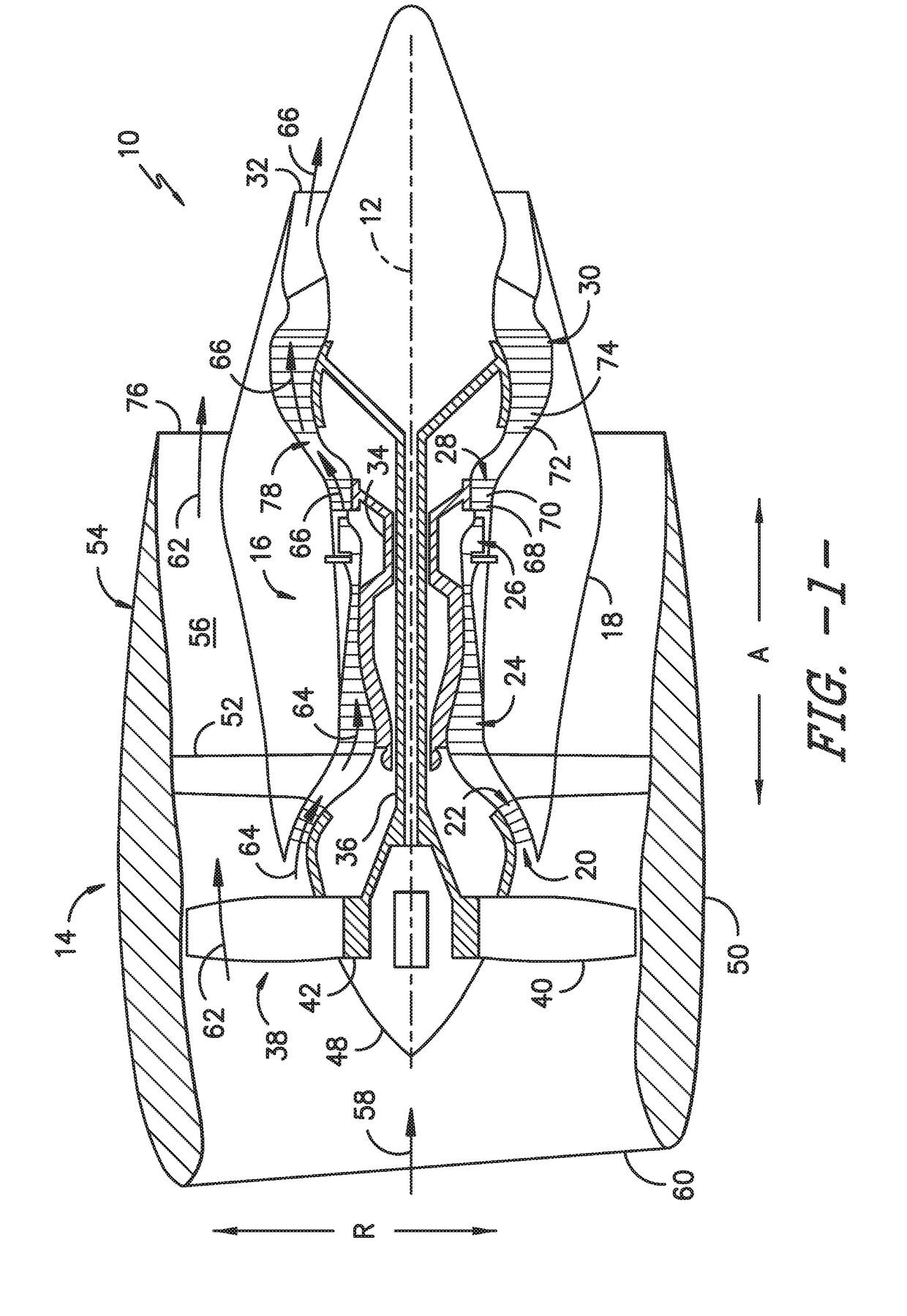 Flow path assemblies for gas turbine engines and assembly methods therefore