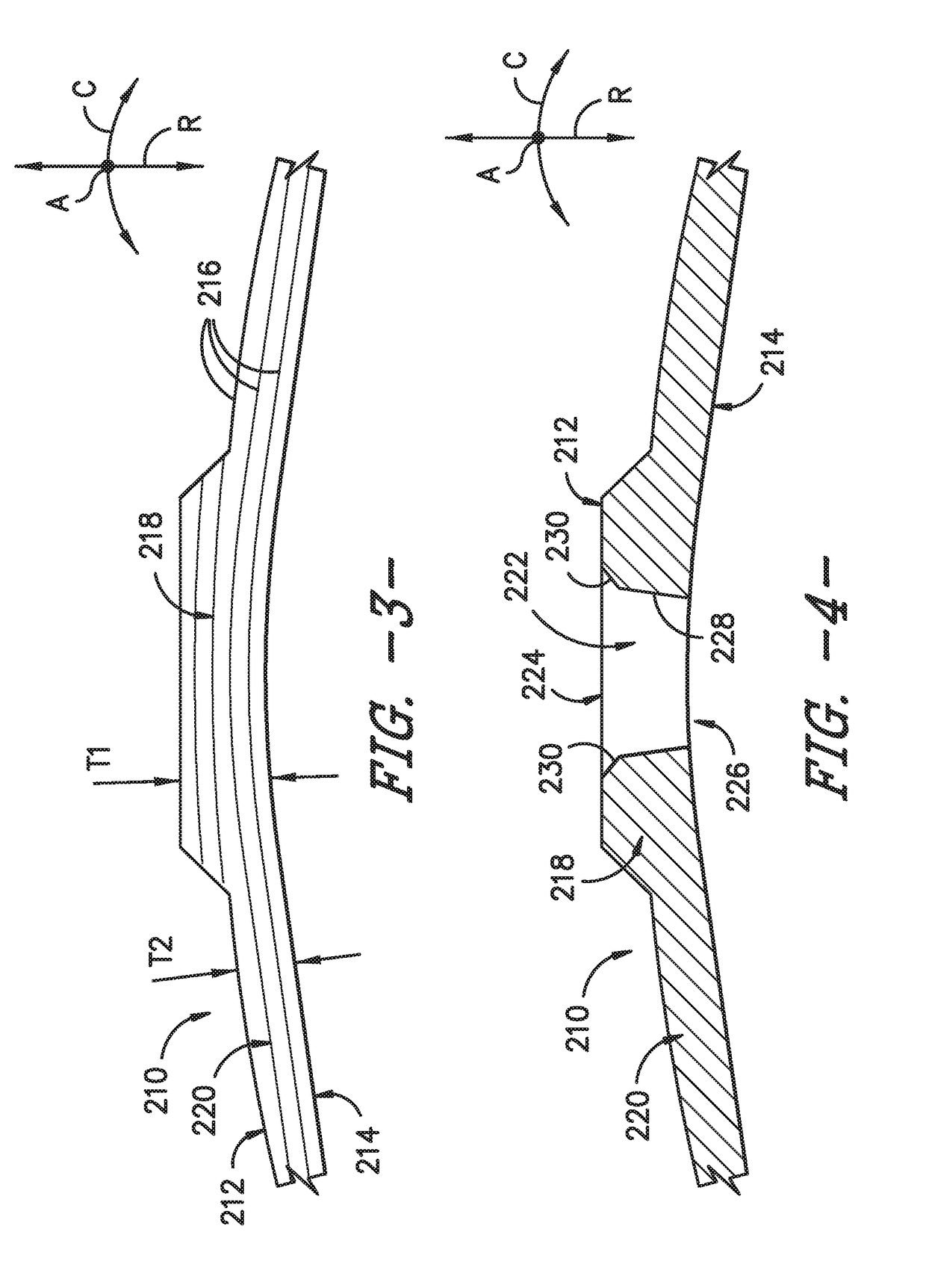 Flow path assemblies for gas turbine engines and assembly methods therefore