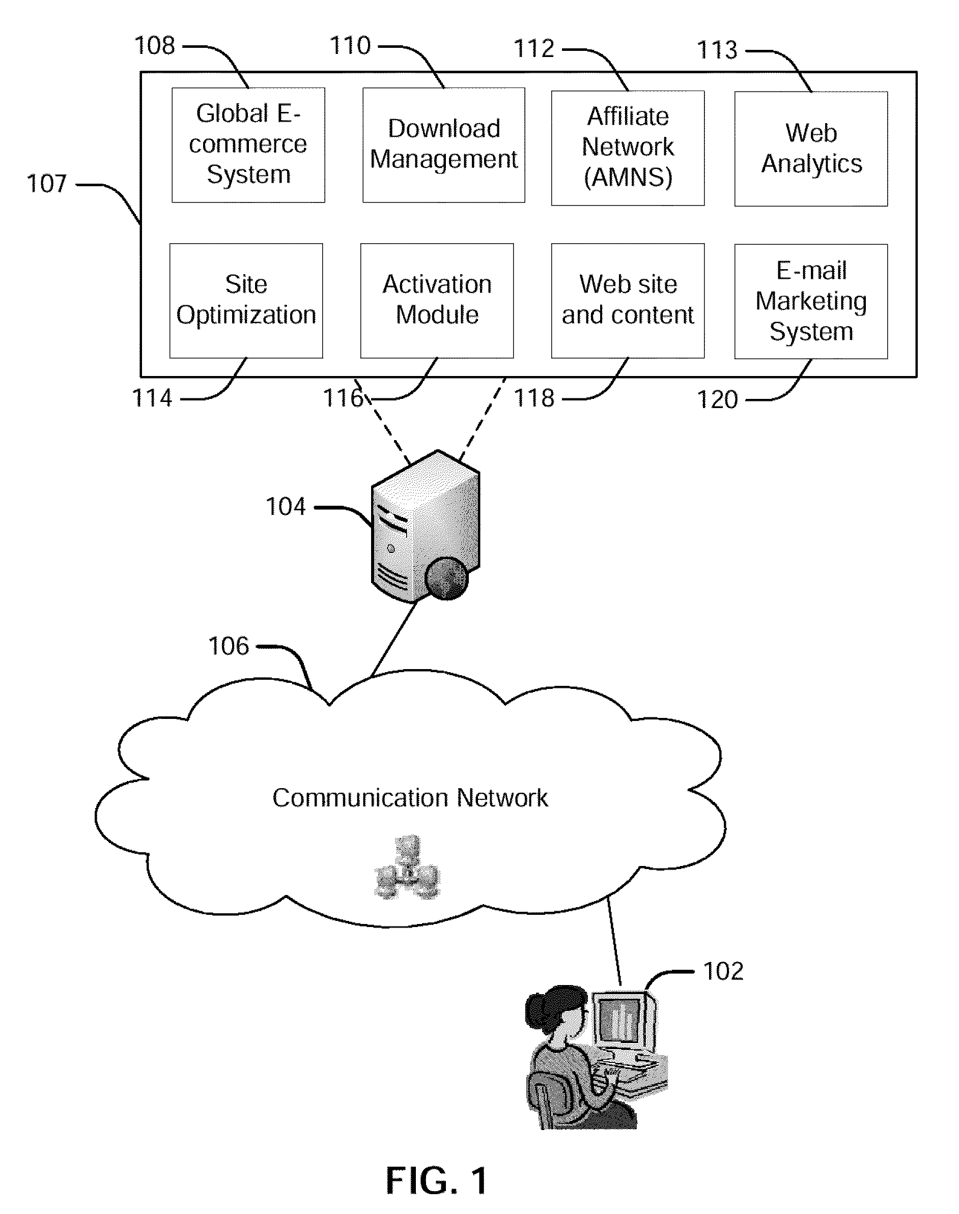 Integrated software network agent