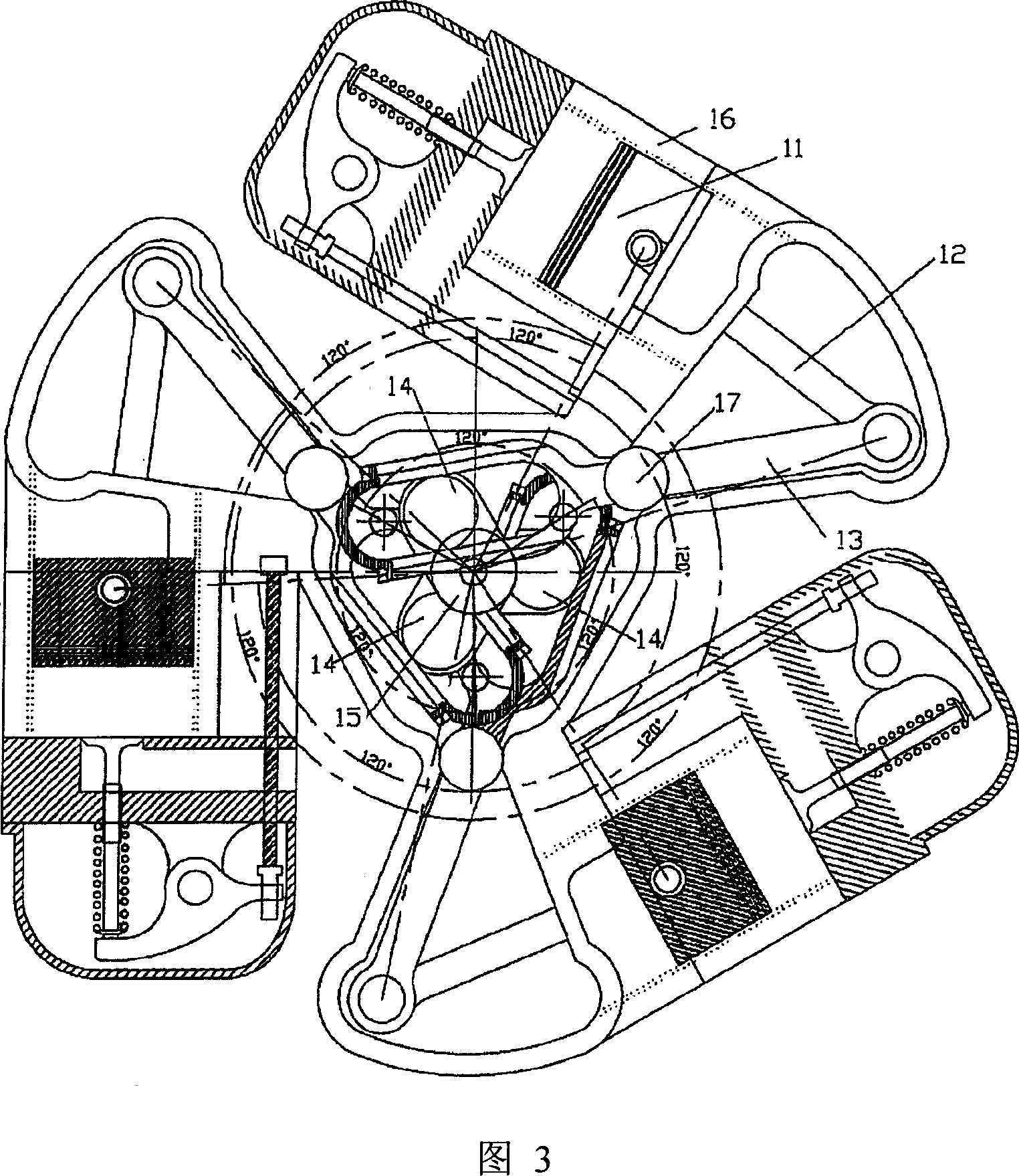 Balanced rotary engine