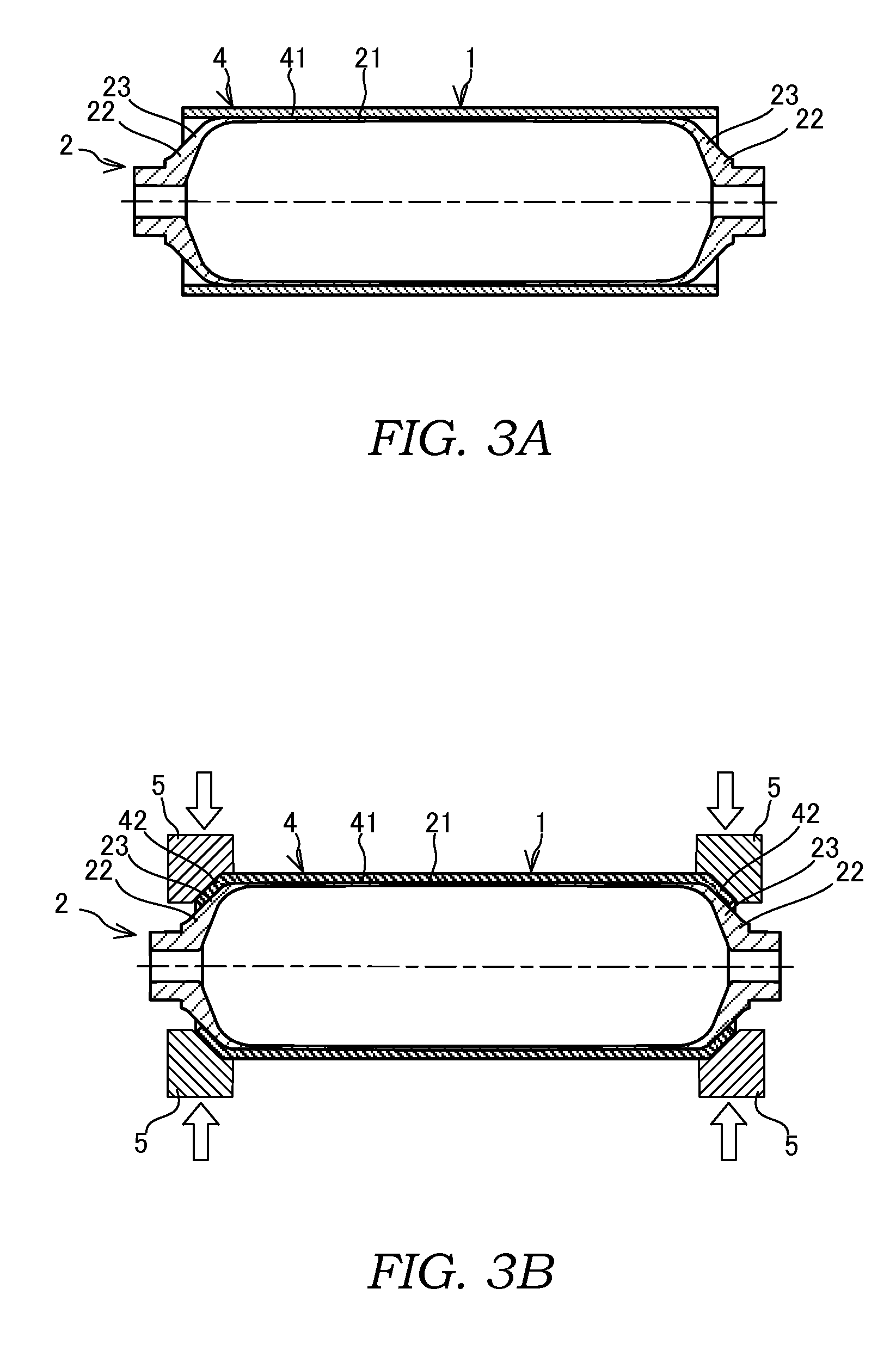 High pressure gas container and manufacturing method for high pressure gas container