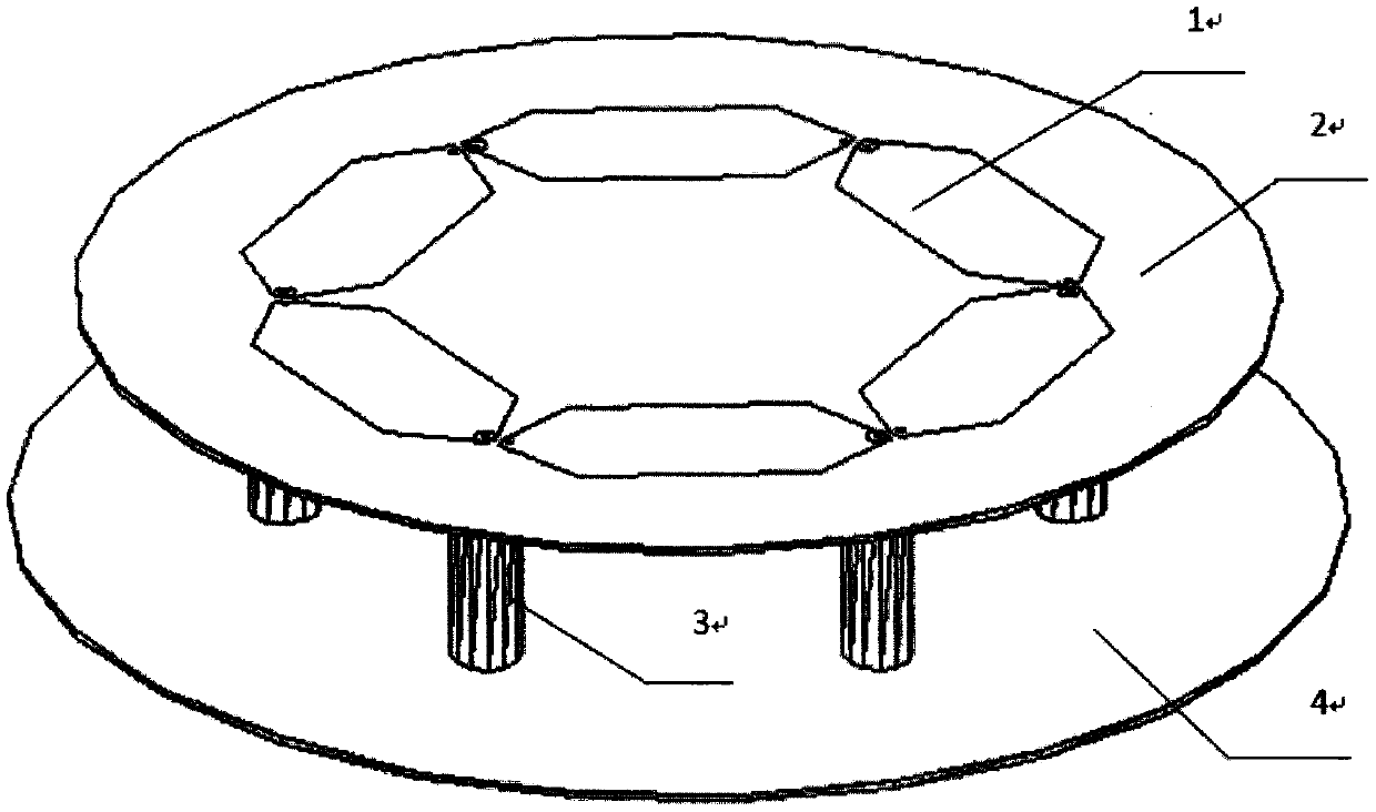 Novel head-to-end connected broadband omnidirectional antenna