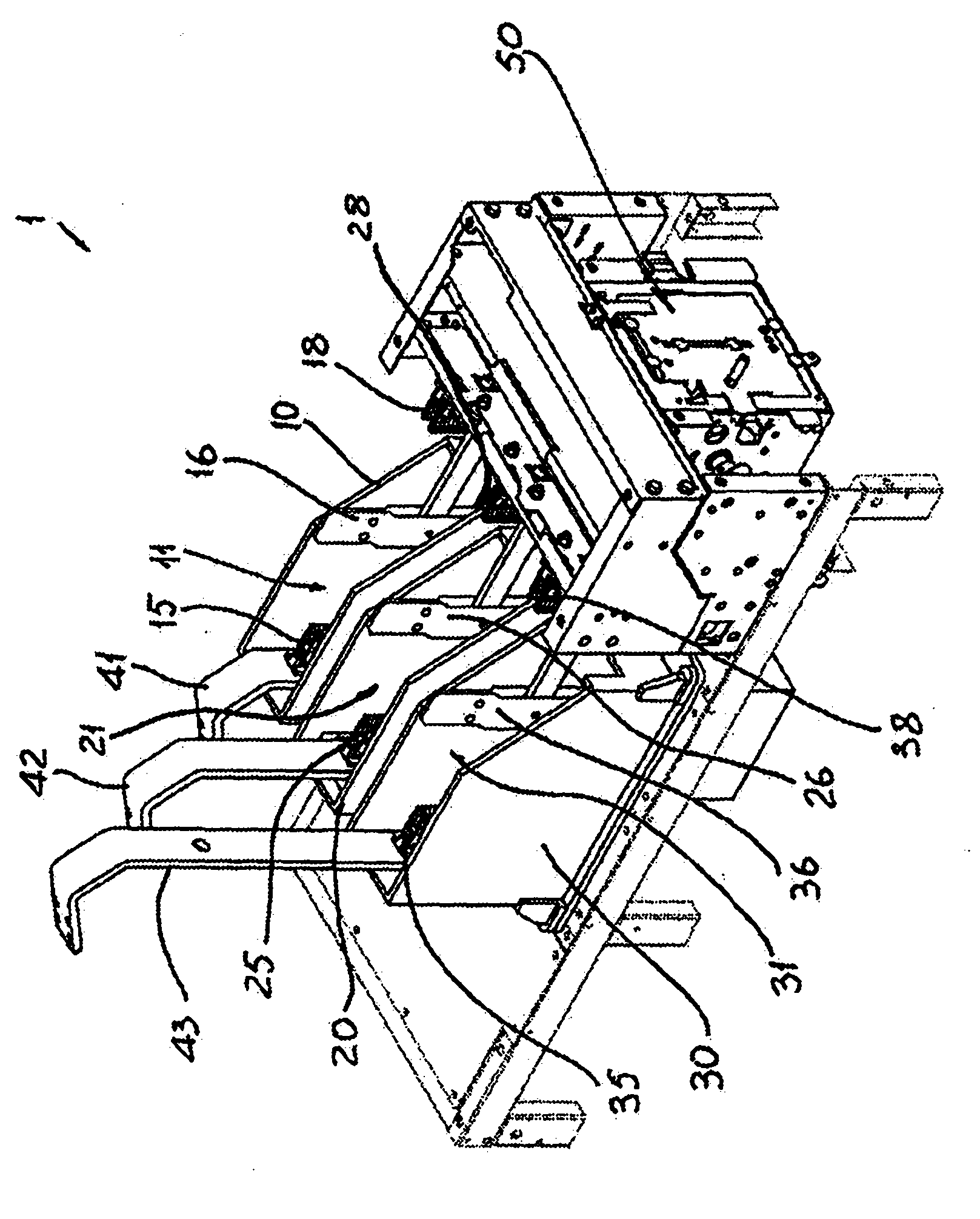 Three-positions disconnector for medium voltage panels