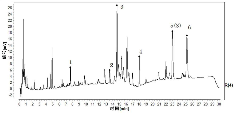 Radix angelica pubescens traditional Chinese medicine formula granules and preparation method thereof