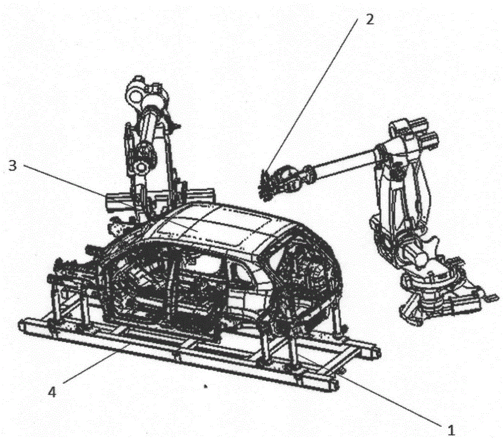 An automatic mechanism for rapid switching of accompanying positioning tooling