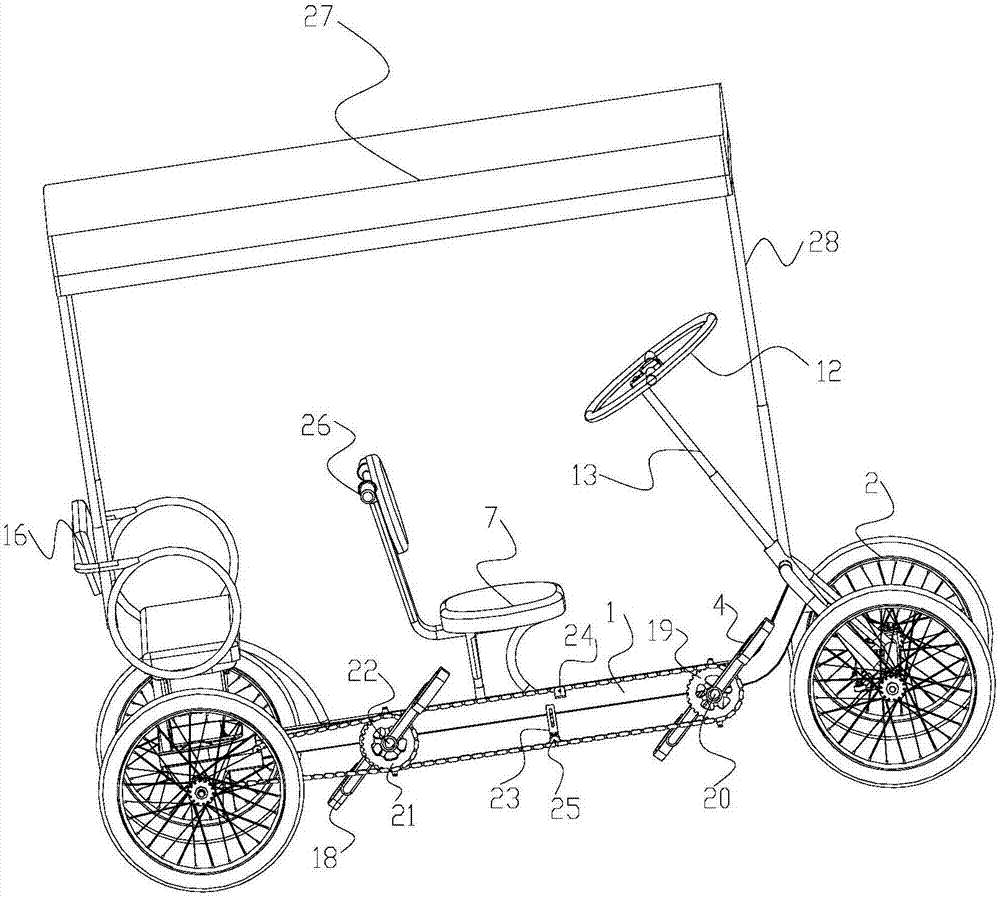 Improved quadricycle