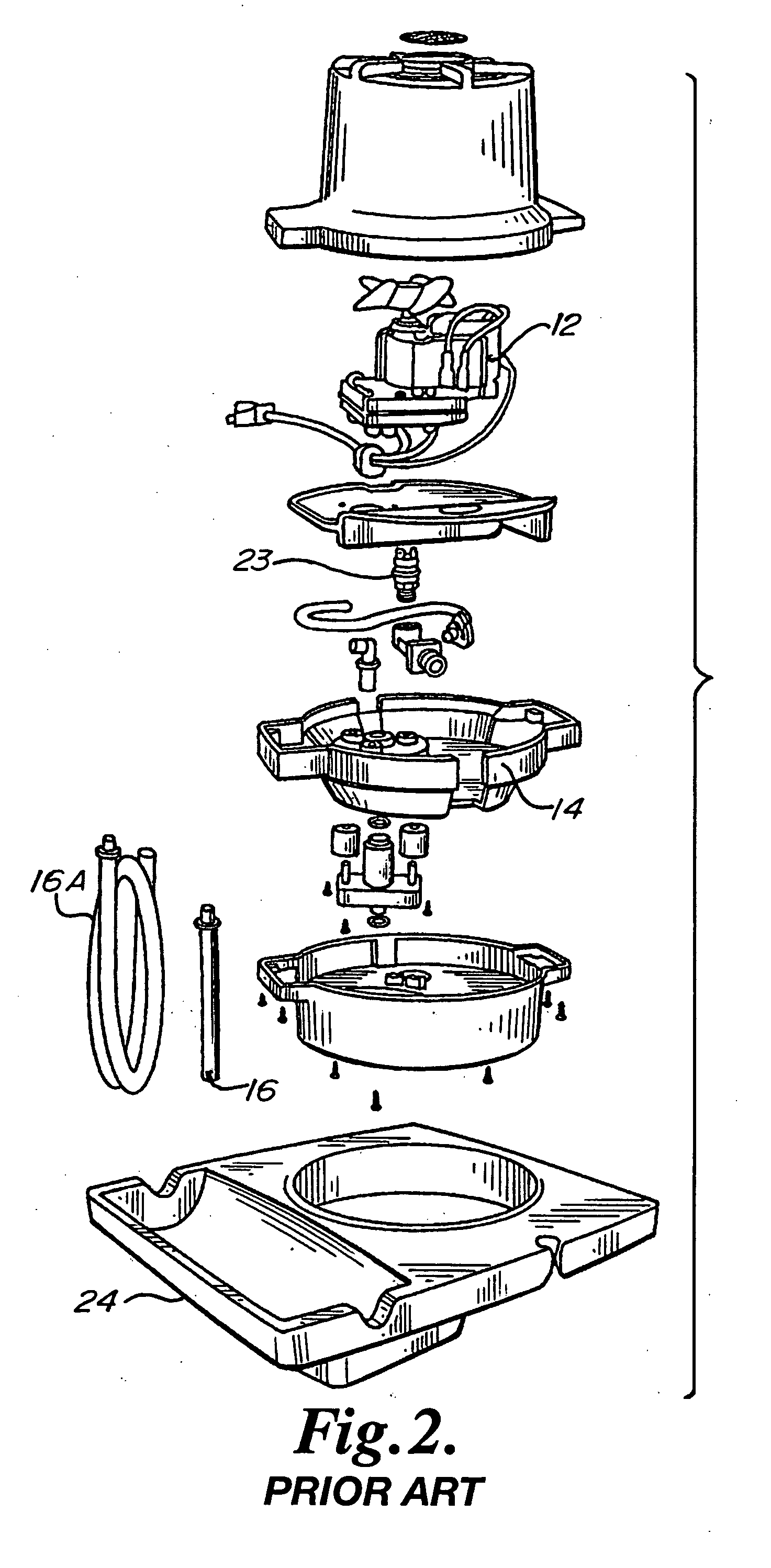 Reversible electric pump and paint roller assembly