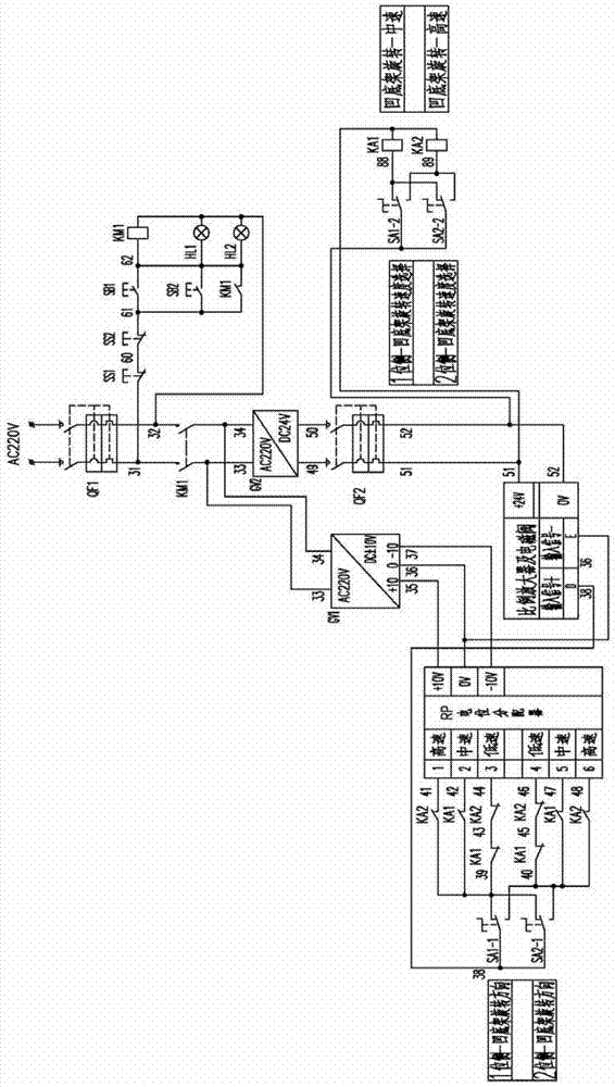 Chassis rotation control method for piggyback transport vehicle and controller