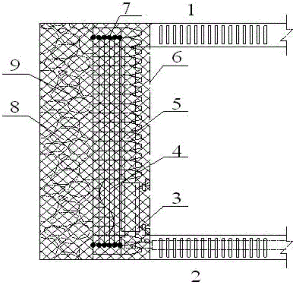 A kind of dense steel wire rope cover retraction method in coal mining face