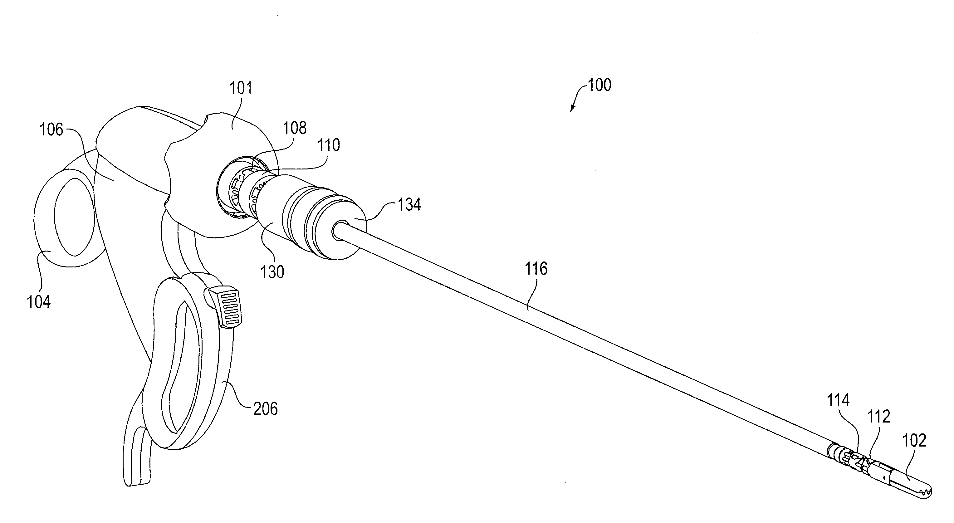 Tool with multi-state ratcheted end effector