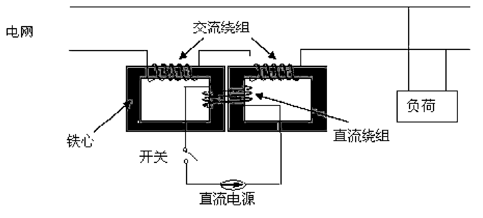PSCAD (power system computer aided design) model of superconductive current-limiting reactor