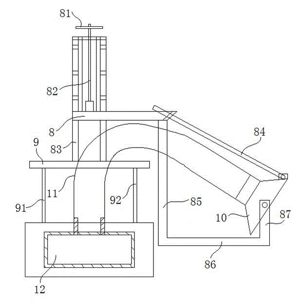 Dual-fan welding smoke absorption and purification method