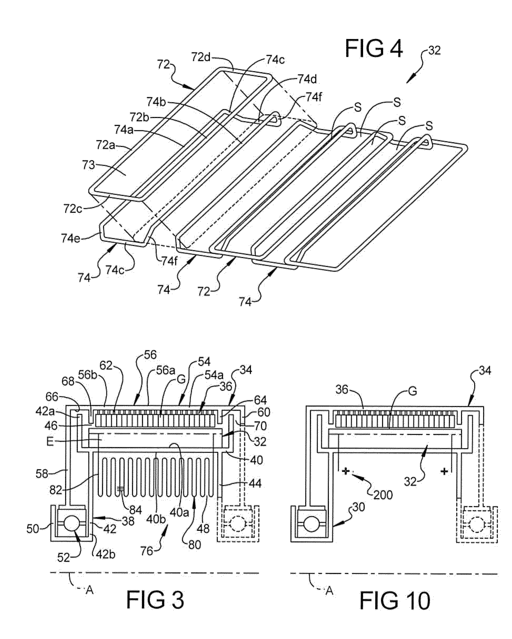 Motor/generator structure