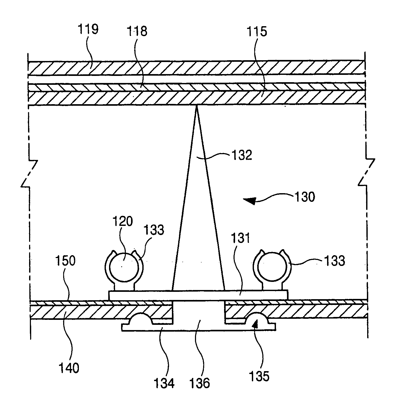 Lamp guide device and backlight assembly for liquid crystal display device using the same