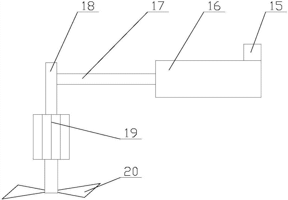 Internet of things based intelligent wash tank equipment capable of air-drying fermentation tank