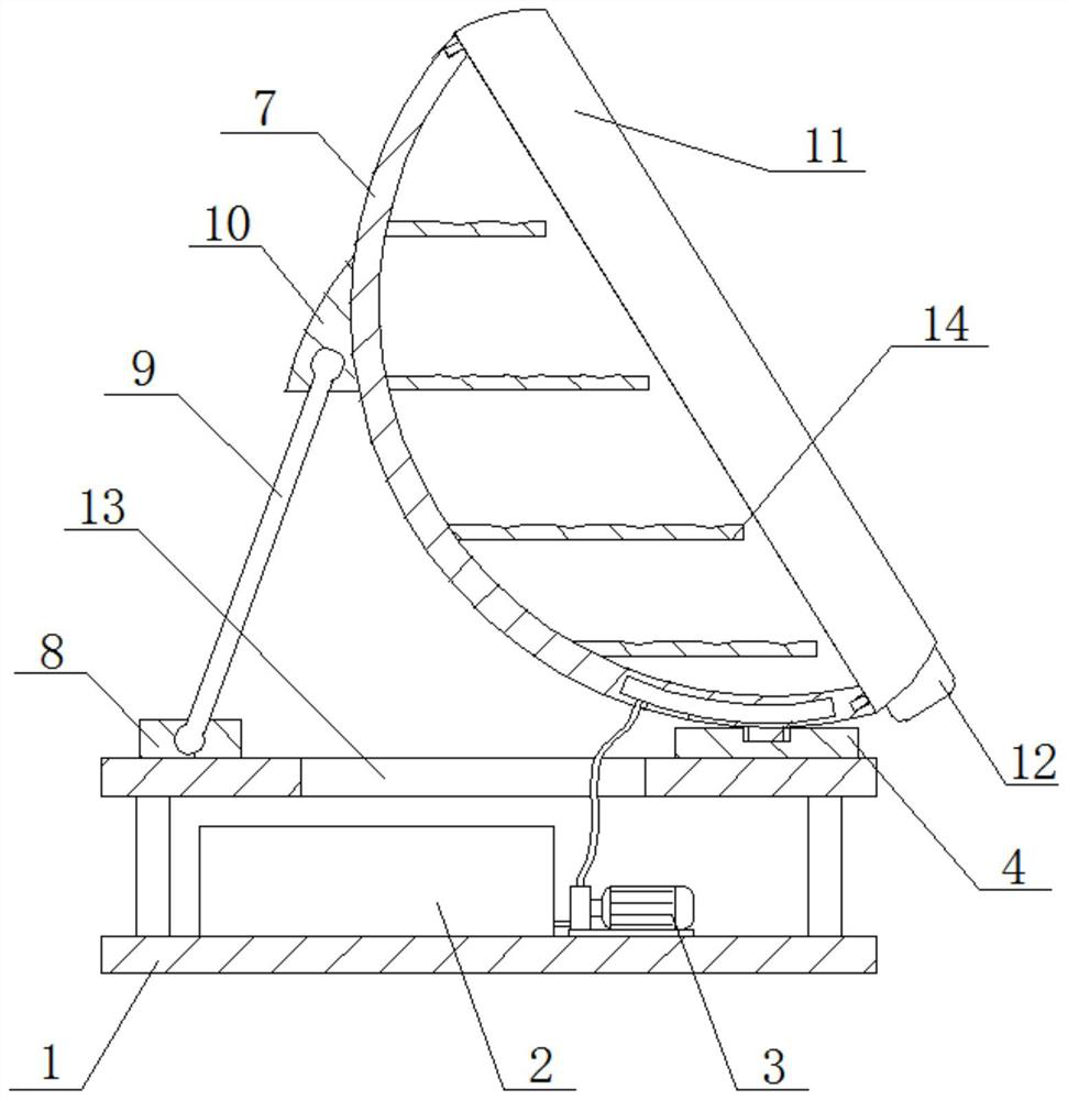 A three-dimensional planting greenhouse