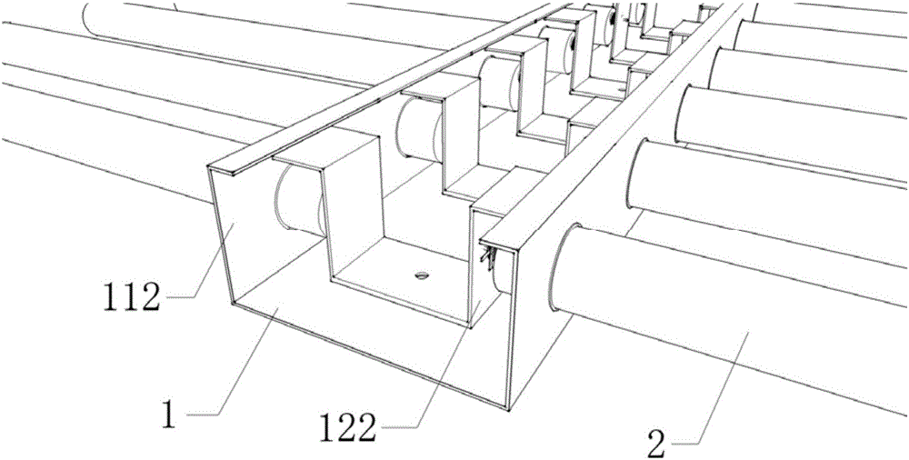 Linear profile ceiling mounting structure