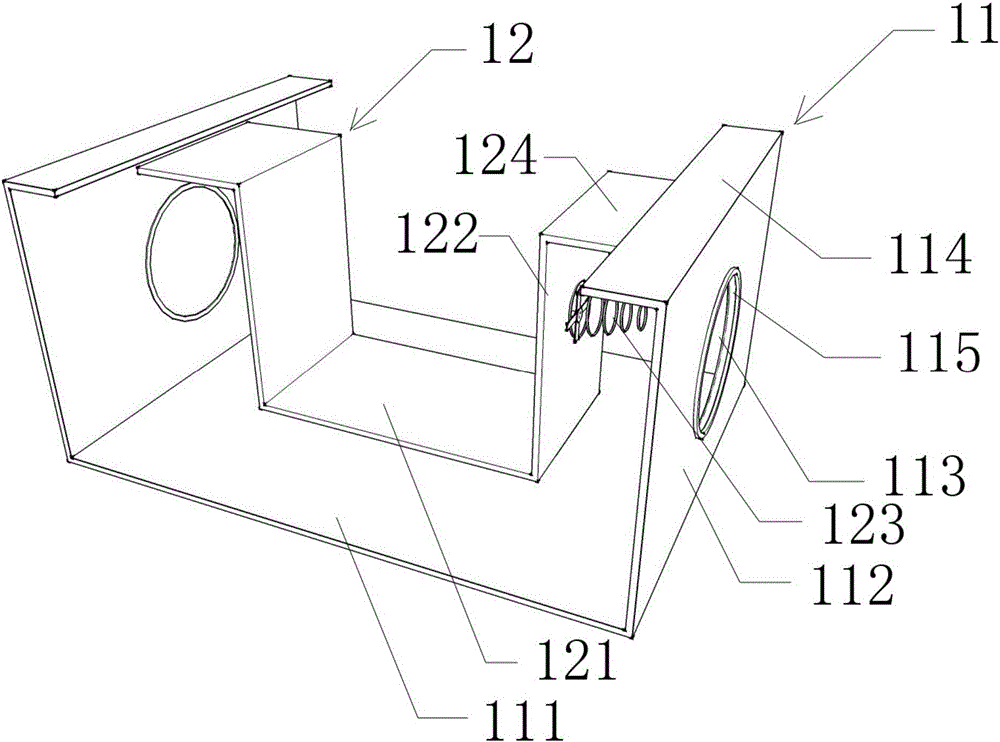 Linear profile ceiling mounting structure