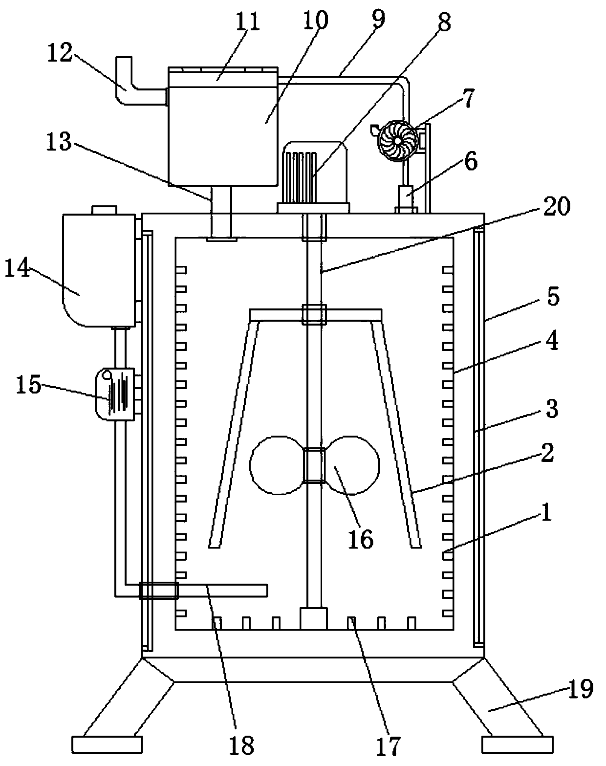 Energy-saving and environment-friendly graphene oxidation pond