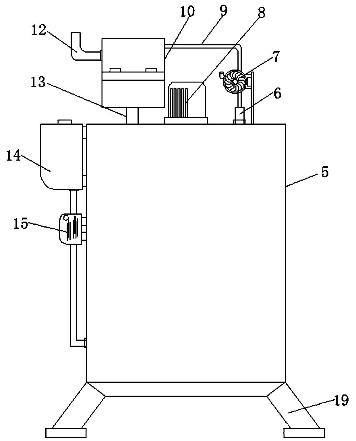 Energy-saving and environment-friendly graphene oxidation pond