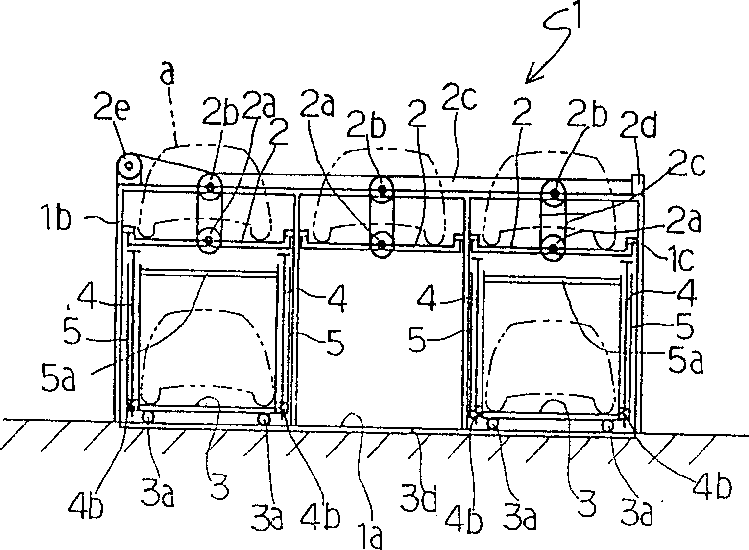 Multi-story parking mechanism