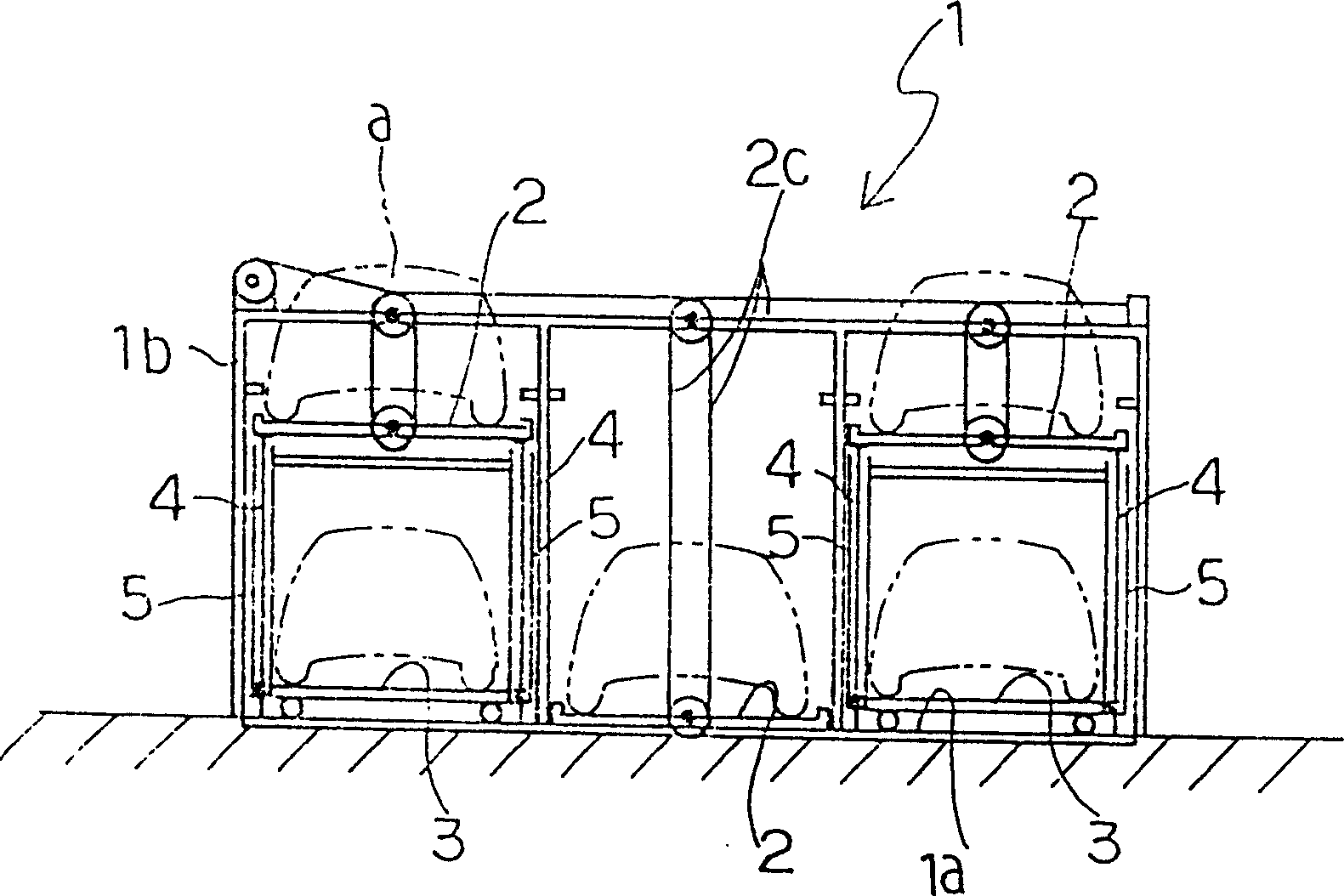 Multi-story parking mechanism