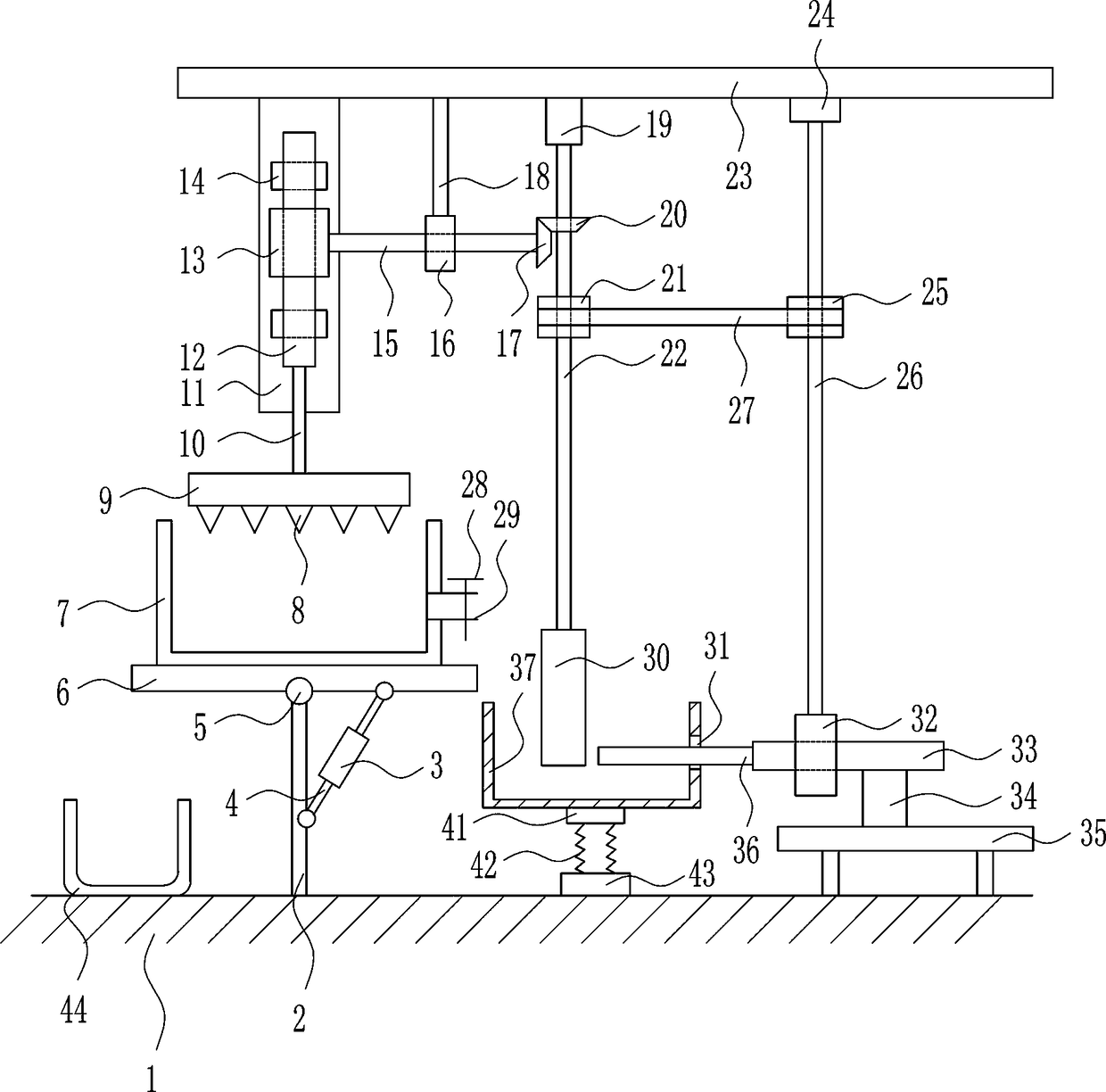 An industrial steel slag recovery iron metal equipment