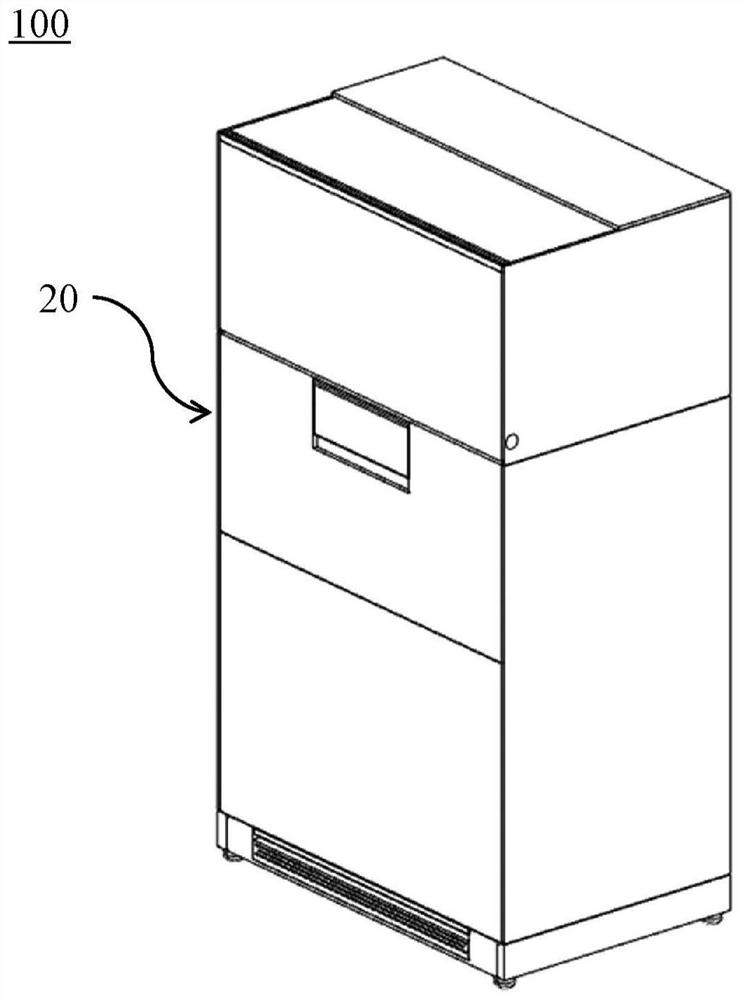 Negative pressure releasing device, storage chamber provided with same, and food storage device