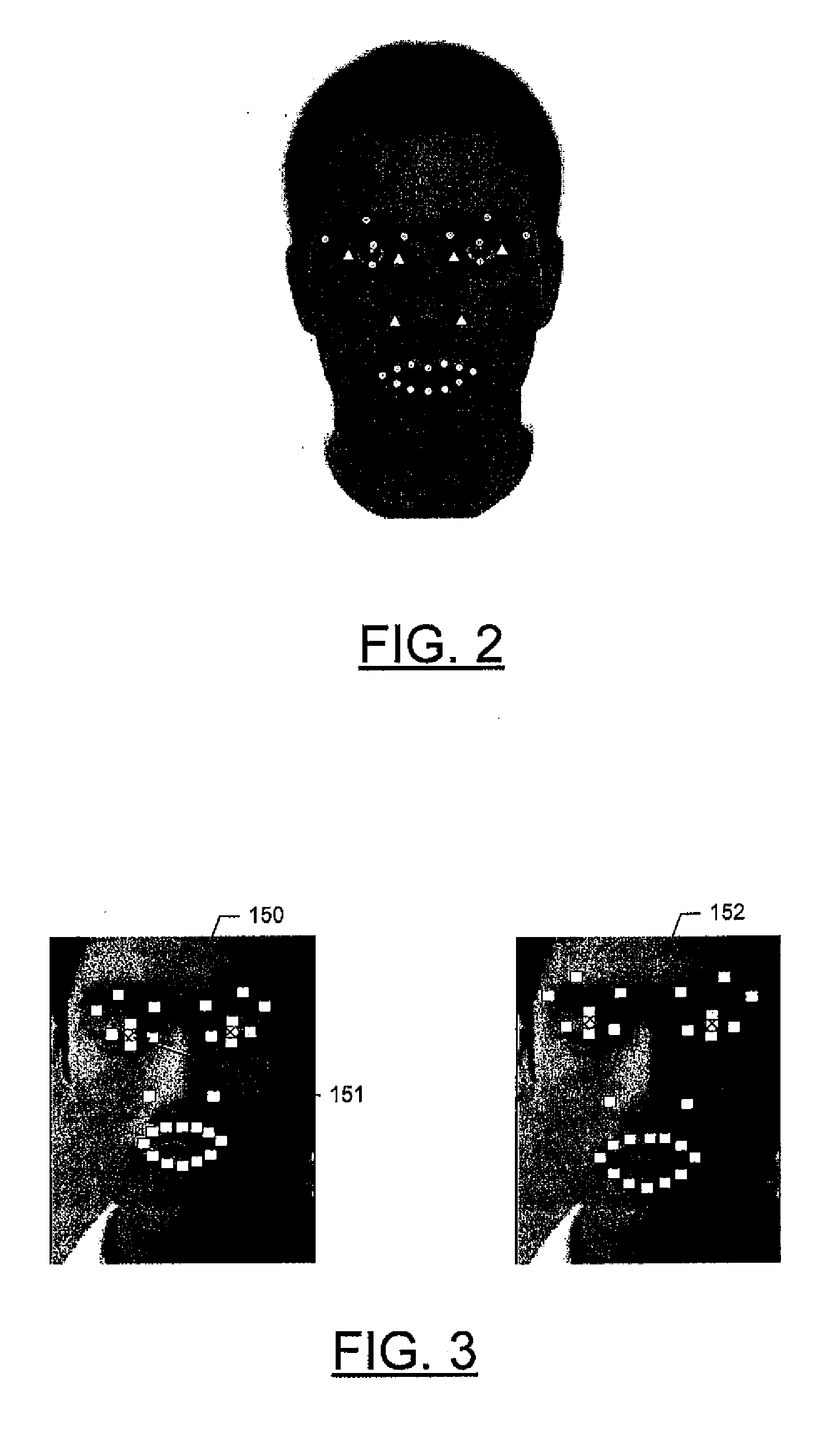Method and apparatus for local binary pattern based facial feature localization