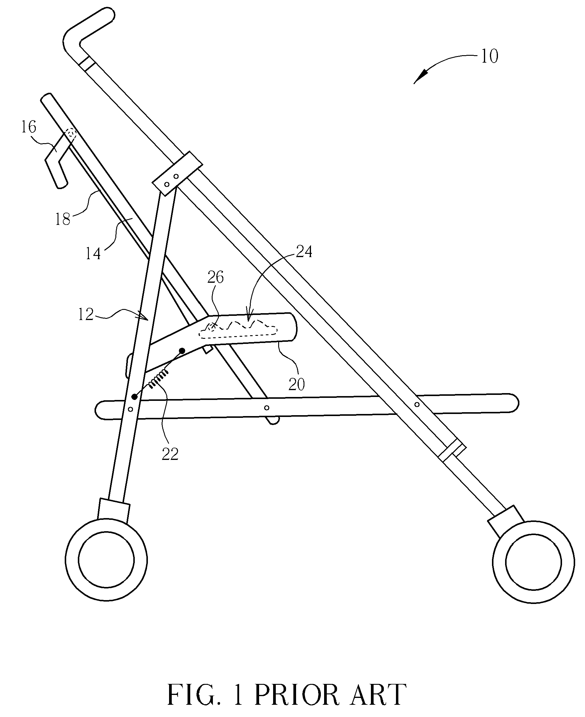Stroller and backrest recline device thereof