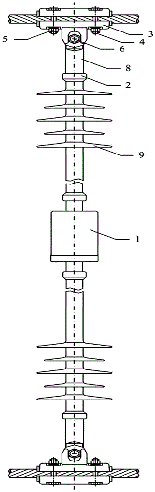 A spring shock-absorbing type phase-to-phase anti-galling spacer